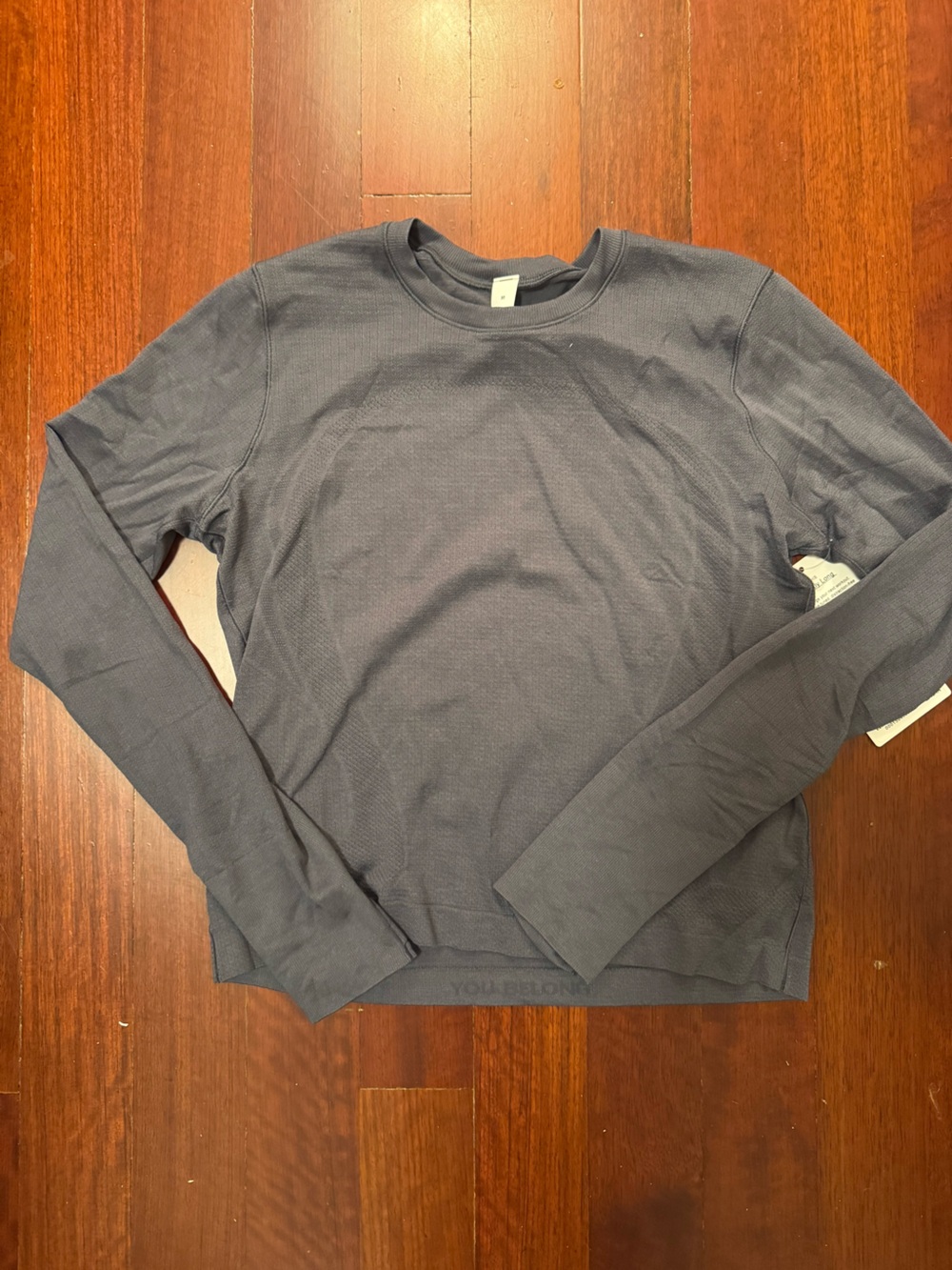 lululemon athletica Men's Long Sleeve Crew - Charcoal Gray